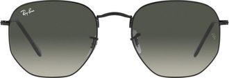 Ray-Ban 51mm Gradient Aviator Sunglasses in Black/Grey Gradient at Nordstrom