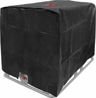 OEM Couvercle Reservoir Eau - Bache Ibc 1000 L - Protection Uv Antipoussiere Impermeable - Polyester 210d - 120x100x116 Cm - 1 Unidad