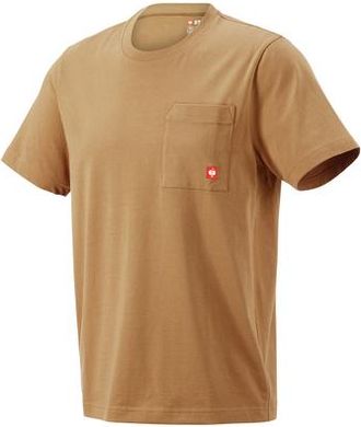 Strauss Pocket T-Shirt e.s.iconic in Almond Brown at Nordstrom, Size Xxx-Large