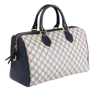 Gucci Borsa a mano Pre-owned GG Supreme Canvas - - Pre-owned - Donna - Blu - ONE SIZE