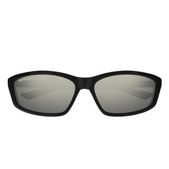 Balenciaga Sunglasses Bb0401 S 002 Black/White Unisex