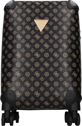 Guess Koffers, unisex, Bruin, ONE Size, Leer, Wilder Trolley
