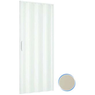 Pinto Pinto - Puerta Plegable De Interior En Kit De Pvc Mod. Simona Marfil 1140 82x210 Cm