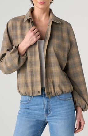 Liverpool Bubble Hem Jacket in Oak/multi Ombre at Nordstrom, Size X-Small