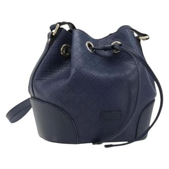 Gucci Borsa a secchiello vintage Pre-owned - - Pre-owned - Donna - Blu - ONE SIZE