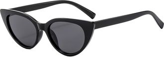 Generic Womens Outdoor Sunglasses Mens Driving Vacation Party Sun Glasses(Black)