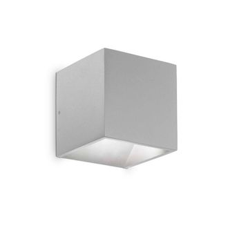 Netlighting Rubik Integrated LED Outdoor Up Down Wall Lamp Grey 730Lm 4000K IP54