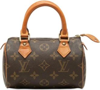 Louis Vuitton Pre-owned Mini Speedy - - Pre-owned - Donna - Marrone - ONE SIZE