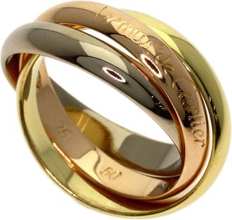 Cartier Trinity Yellow Gold (18K) Pink Gold (18K) White Gold (18K) Band Ring (Pre-Owned)