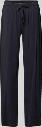 Hanro Pyjama-Hose mit elastischem Bund in Black, Gr&ouml;&szlig;e L