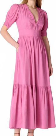 Vanessa Bruno Edorine Midi Dress In Malaga