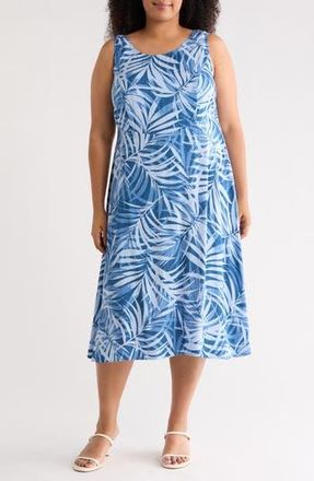 Connected Challs Tank Dress in Denim at Nordstrom Rack, Size 14W