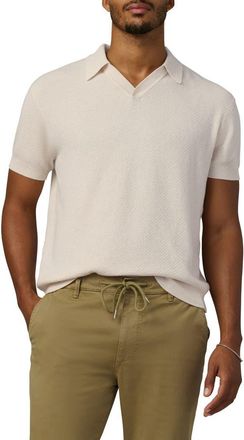 Joe's Johnny Collar Polo in Sandpaper at Nordstrom, Size Xx-Large
