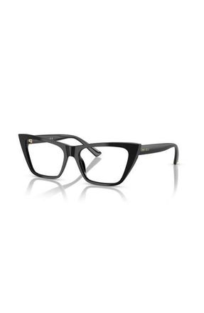 Jimmy Choo London 54mm Cat Eye optical glasses in Black at Nordstrom