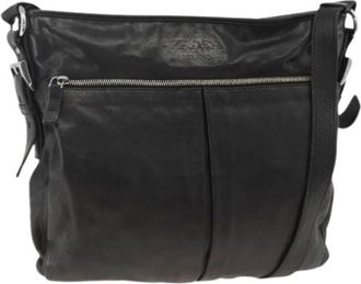Prada Pre-owned Cross Body Bags, female, Black, Size: ONE SIZE Pre-owned Vintage Shoulder Bag