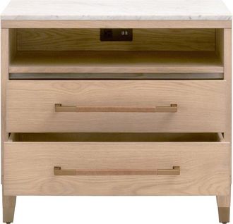 Essentials For Living Cambria 2-Drawer Nightstand