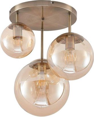 Lindby Lindby - Ceiling Lightdimmable Teeja made of Glass for Living Room & Dining Room