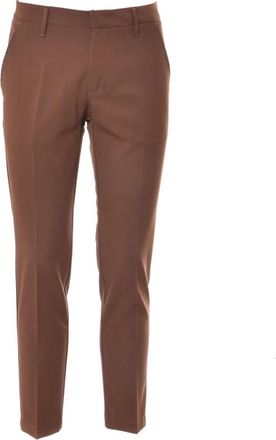 Entre Amis Cropped Broeken - Heren - Chinos - Bruin - W29 - Broeken