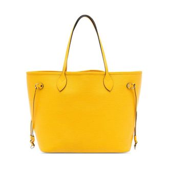Louis Vuitton Pre-owned Tote Bags, female, Yellow, Size: ONE SIZE Pre-owned Leather Tote Bag