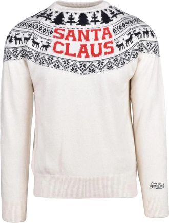 MC2 Saint Barth Mc2 Saint Barth Crew Neck Sweater - White