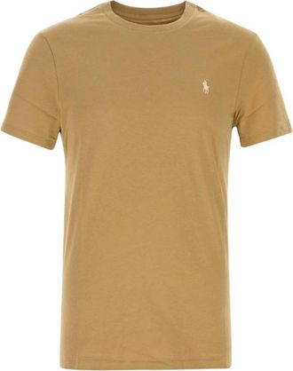 Polo Ralph Lauren T-shirts en Poloshirts - Heren - T-shirts - Bruin - S - Tops