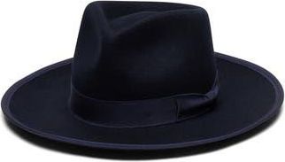 Wyeth Nyc Soft Brim Fedora in Midnight at Nordstrom Rack