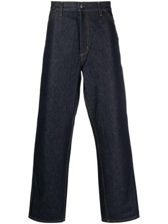 Carhartt Work in Progress Single Knee jeans - men - Cotton/Polyester/Cotton - 29/30 - Blue