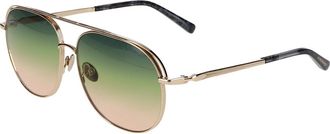 Scotch & Soda 6014 400 Mens Sunglasses Gold Size 58