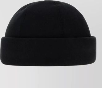 Giorgio Armani cotton blend beanie