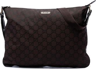 Gucci Pre-owned Gucci GG Nylon Crossbody Ladies IGTGYJEY4B7NB29F