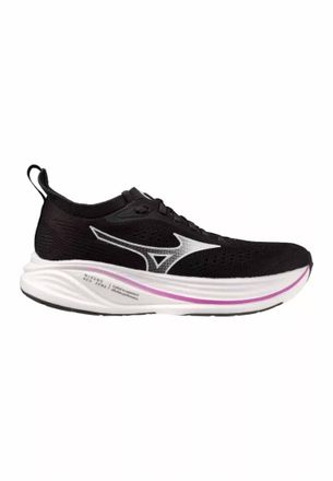 Mizuno Womens Neo Zen 2 Running Shoes In Black Sand-White