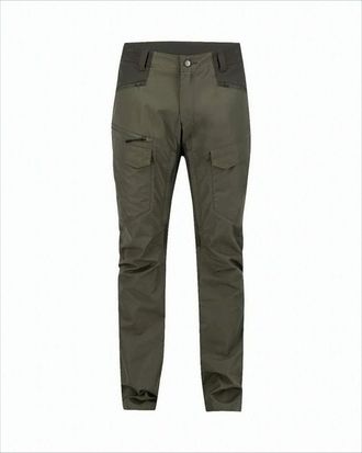 Lundhags Two-Tone Utility Straight Pants With Reinforced Panels