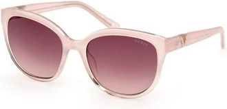 Guess Gu 7877 74T Zonnebril - Dames - Zonnebrillen - Roze - 56 MM - Accessoires