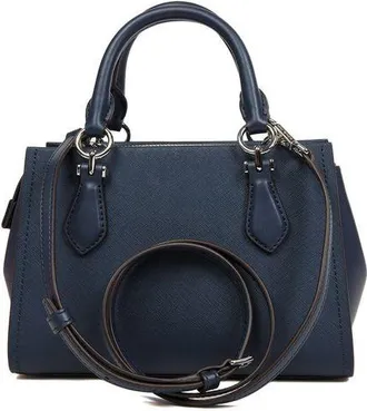 Michael Kors Womens Crossbody Bag Navy Leather Crossbody-bags