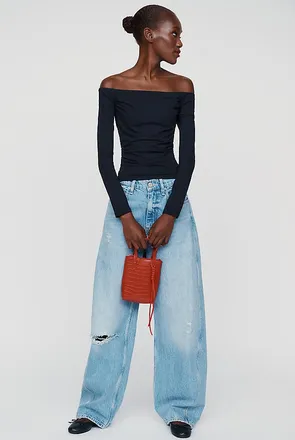 Susana Monaco Off-Shoulder Top