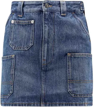 Givenchy Gonna Mini In Denim