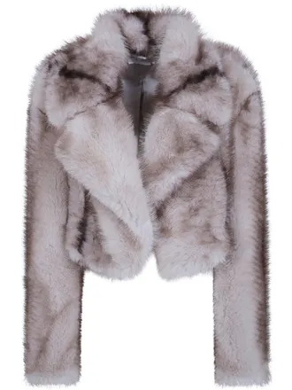 Sportmax Coat Eco Fur Quantum