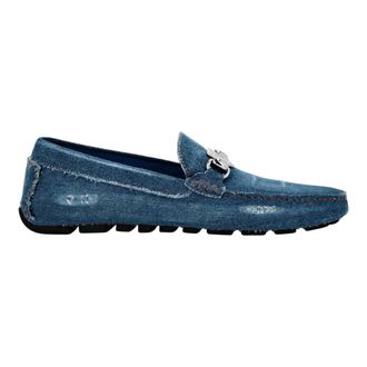 Philipp Plein Heren, Schoenen, Blauw, Maat: 40 EU Denim