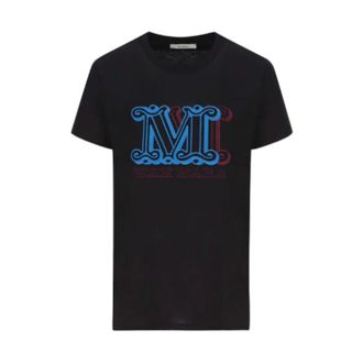Max Mara Tops, Dames, Zwart, S, Max Mara T-shirts en Polos Zwart