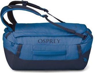 Osprey Transporter 30-Liter Duffle Carry-On Luggage in Blue Flame/nocturnal Blue at Nordstrom