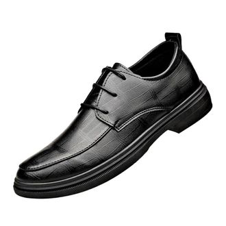 Generic Mens Oxford Brogue Shoes PU Leather High End Business Formal Style Casual Comfort Classic Carved Design Suitable for Weddings Groomsmen Office or Dail