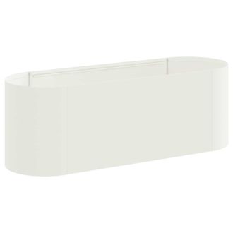vidaXL Cama De Jard&iacute;n Elevada Blanco 120 X 40 X 40 Cm Vidaxl