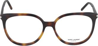 Saint Laurent Fashion Brillen - Dames - Brillen - Bruin - 54 MM - Accessoires