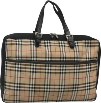 Burberry Pre-owned Handbags, female, Beige, Size: ONE SIZE Pre-owned Hand Bag