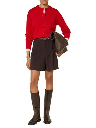 Barbour Woodhouse Cardigan - Red