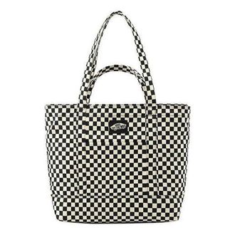 Vans Tell All Zip Tote Bag White Black VN0A5I1K705