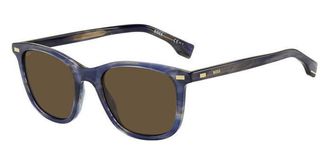 BOSS Boss 1366/S JBW/70 Mens Sunglasses Blue Size 51