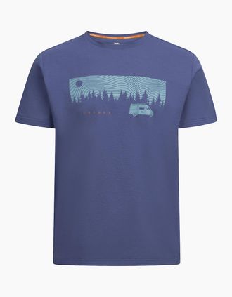 Trespass Mens Trespass Mens Jacub Short-Sleeved Casual T-Shirt - Navy - Size: 40