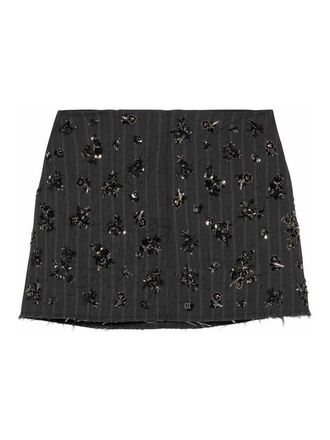 Jonathan Simkhai Blaire Embellished Mini Skirt