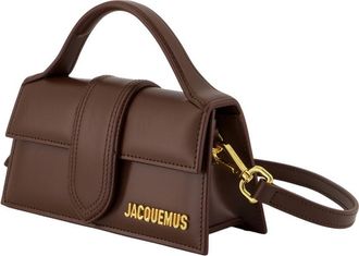 Jacquemus Womens Le Bambino - Jacquemus Leather Brown Calfskin Bags Handbags-Purses